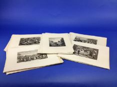 58 William Hogarth Prints Steel Engravings. Published c 1850