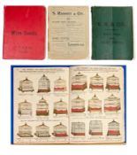 Four Very Rare Trade Catalogues (Victorian and Edwardian) Purchased from the famous Collection of