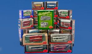Collection Of 36 Modern Diecast Models, All Boxed Exclusive First Editions Buses/Coaches Comprising