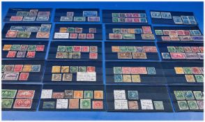 Canada and Provinces Stamp Collection From Queen Victoria to 1940`s on 20 small stock cards. Mint