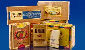 Collection of Cigars. A Collection of over 300 cigars of various manufacture including two boxes of