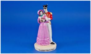 Royal Doulton Quality Street Couple for the Iconic Advertising Series. no 768 in limited edition of