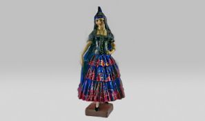 Royal Doulton Figure `Spanish Lady` HN1309 Issued 1929-40. Designer L.Harradine, 8.25`` in height.