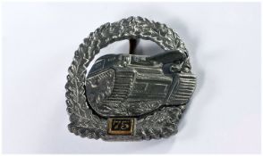 German Tank Assault Badge