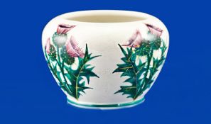 Weymss Scottish Thistle Pattern Inverted Bowl, impressed Weymss mark to base and T.Goode & Co.