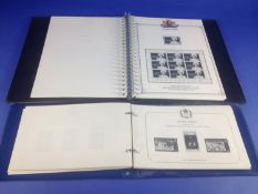 New empty 1977 Silver Jubilee album with all stamps in packet and empty album for Commonwealth