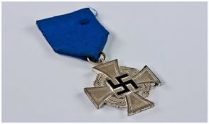 WW2 German Army 25 Year Service Medal