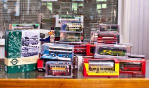 Collection Of 40 Modern Diecast Models, All Boxed Some In Perspex, Comprising Corgi 45303 Bova