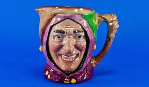 Royal Doulton Large Character Jug `Touchstone` D5613, Issued 1936-1960. Designer Charles Noke. 7``