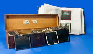 A Collection Of Early Topographical Early 20th Century Magic Lantern Slides 120 in total, Various