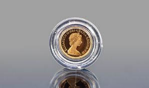 1980 Proof Half Sovereign.