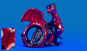 Royal Doulton Collectors Club Only Flambe Figure `Dragon` HN3552. issued 1993-95. Designer Robert