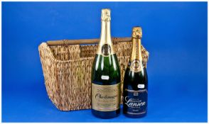Two Bottles of Champagne, comprising Magnum Premium Champagne in a 1.5 litre bottle, together with