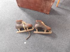 Pair of Vintage Ice Skates.