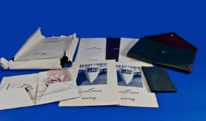Concorde Interest, Comprising Official Folder, Two Drink Stirrers, Two Pens, Wallet, Note Pad,