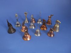 Collection of Various Assorted Bells, from Australia, South Africa, Europe, etc.