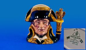 Royal Doulton Numbered & Limited Edition Character Jug. Special Edition. `Napoleon` Handle: Eagle.