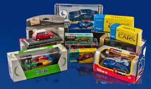 Collection Of Modern Diecast Model Cars, Mostly Boxed