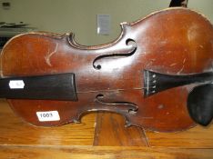 German Violin A/F
