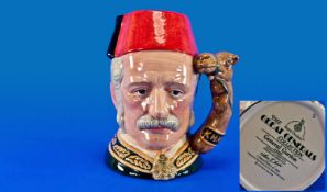 Royal Doulton Special Edition Character Jug `General Gordon` D6869. Issued 1991. Designer W.K.