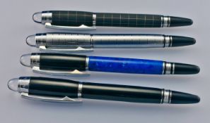 A Collection Of 2 Fountain Pens & 2 Ball Point Pens four in total. As new condition. All pens are