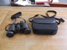 Pair of Canon 8 x 32A Binoculars. a very fine pair in a good case. View 105m`s at 1000m c 314 at
