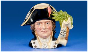 Royal Doulton Special Edition Character Jug Of The Year 1995. Captain Bligh D6967, style one,