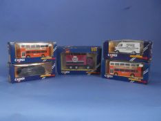 Five Boxed Corgi/Diecast comprising Mercedes 207D, Metrobus x 2, Ford Cargo Box Van and Mercedes 2.