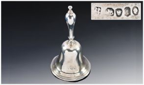 William IV Silver Bell Hallmark London 1834. 5 1/8`` in height. 144.1 grams.