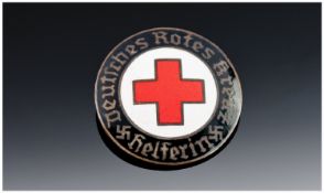 WW2 German Red Cross Badge.