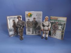 Collection Of ``Dragon`` Warrior Series Military Figures,