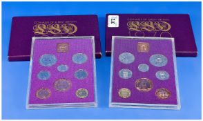 Tine Coinage Of Great Britain/N.Ireland. Proof set for 1970, containing the last examples of the