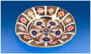 Royal Crown Derby Imari Pattern Bowl, reg number 758225, Date 1937. 7.25`` in diameter.