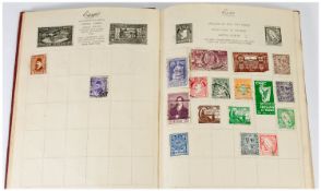 Old Postboy Stamp Album with many better. Said to be 730 stamps with strength in Ireland.
