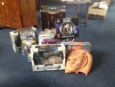 Large Collection of Star Trek Memorabilia including figures and boxed games. Includes First