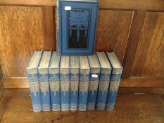 Collection Of 10 Volumes Of `The Childrens Encyclopedia` Edited by Arthur Mee. Hardback editions.