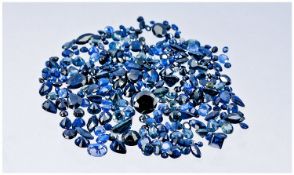 Approx 50cts Of Mixed Loose Sapphires, Various Shapes And Colours.