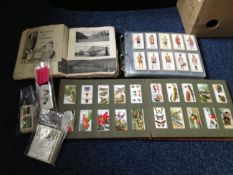 Collection of Cigarette Cards including Wills, Craven, Players. Full sets and loose cards.