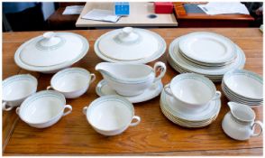 Royal Doulton Part Dinner Service, `Berkshire` Comprising 5 Dinner Plates, 5 Side Plates, 5 Cake