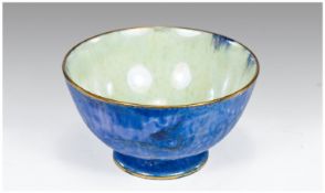 Wedgewood Small Lustre Bowl. Decorated with images of rider and camel to interior 2`` high, 3.75``