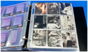 Elvis Official Collection Trading Card Album containing over 600 Elvis Trading Cards.