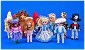 Collection of McDonald`s `Madame Alexander` Dolls, ten dolls in various costumes, each