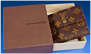 Louis Vuitton Wallet/Purse, as new condition. Boxed.