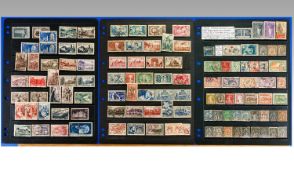 France and French Colonies from 1876. Peace and Commerce Stamps mint, to 1950 and fine used,