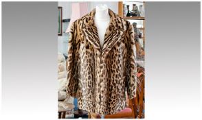 Ocelot Fur Jacket.