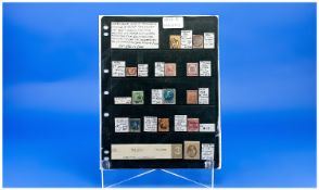 Queen  Victoria Commonwealth Stamp Selection of better items on stock leaf mint and good to fine