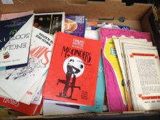Collection Of Theatre And Related Programmes, Lots Of Blackpool Interest.