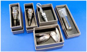 Collection of Five `Culinary Concepts` Items, comprising various silver plated items, including