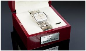 ``Charles Delon`` Designer Wristwatch, Complete With Box.