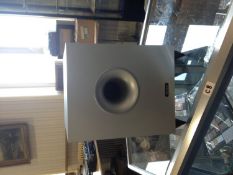 Brand New Tannoy EFX Sub-woofer. This silver down firing powered sub-woofer cost nearly £200 new